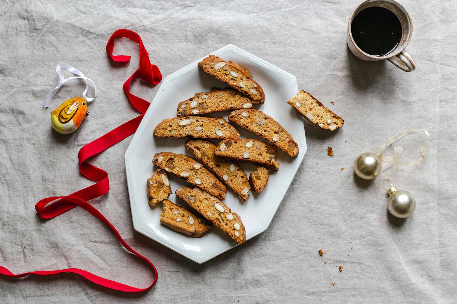 Gluten-Free Honey and Ginger Biscotti
