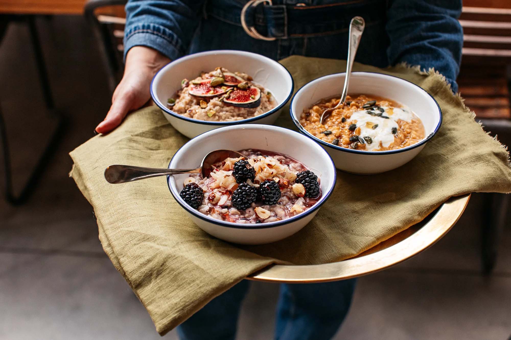 3 Autumn Porridge Recipes by Emma Hatcher