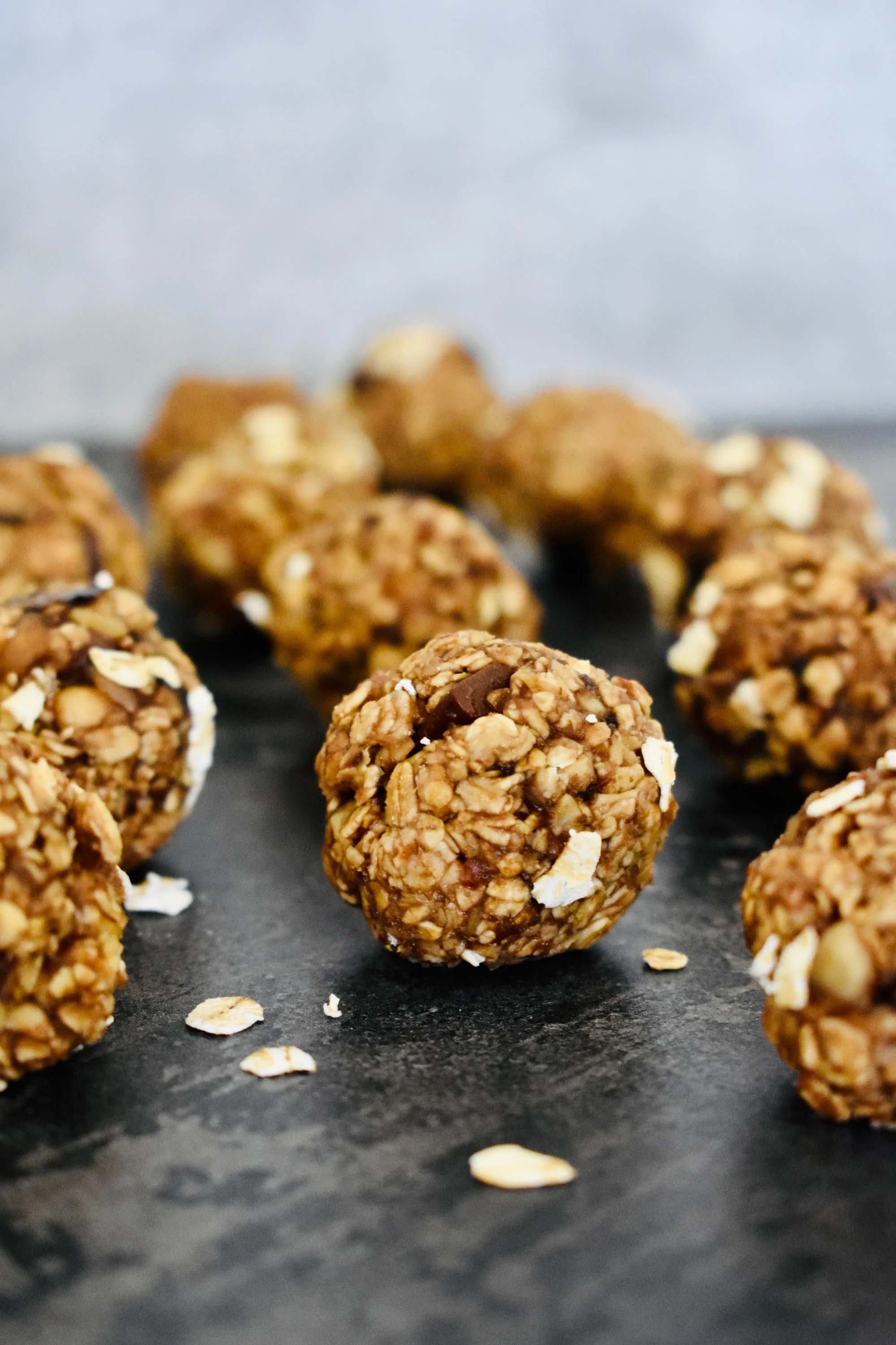Peanut butter and banana bites
