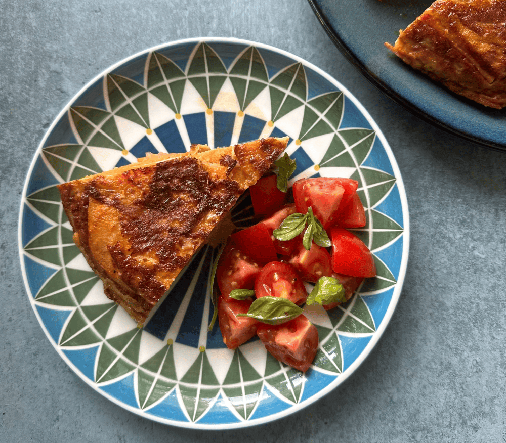 Sweet potato Spanish tortilla