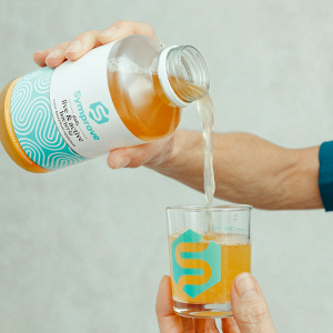 Step 2: Pour Symprove into a shot glass
