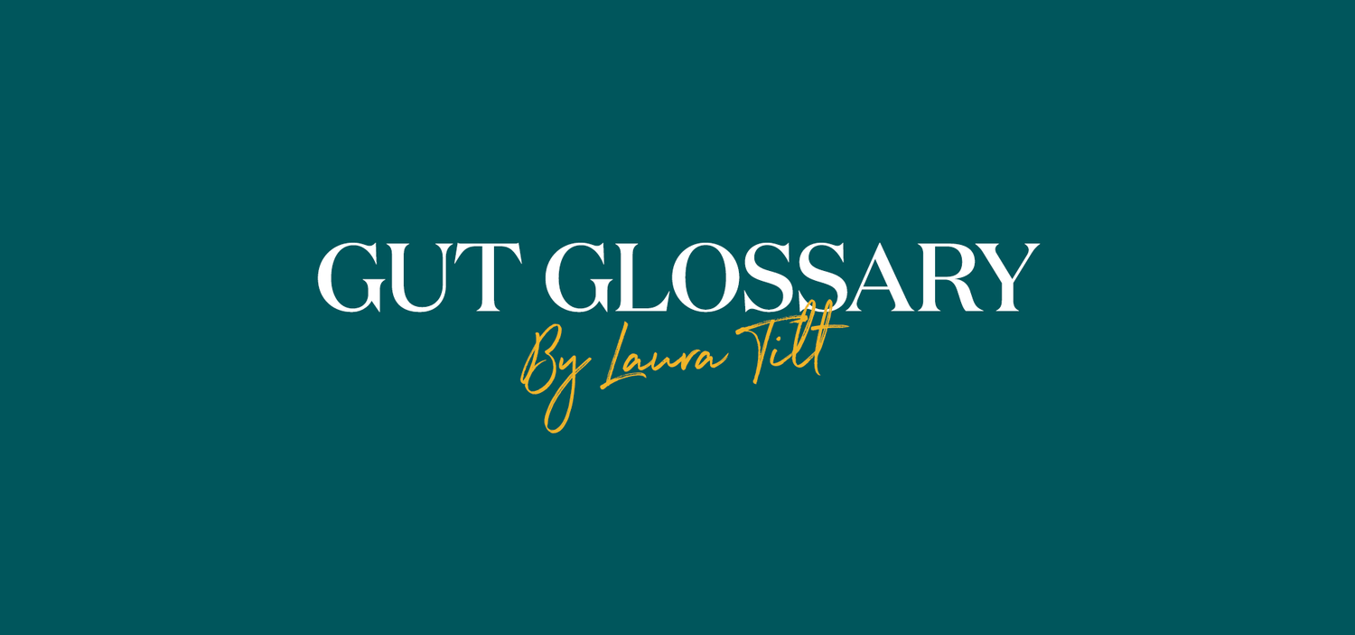 Gut Health Glossary by Laura Tilt