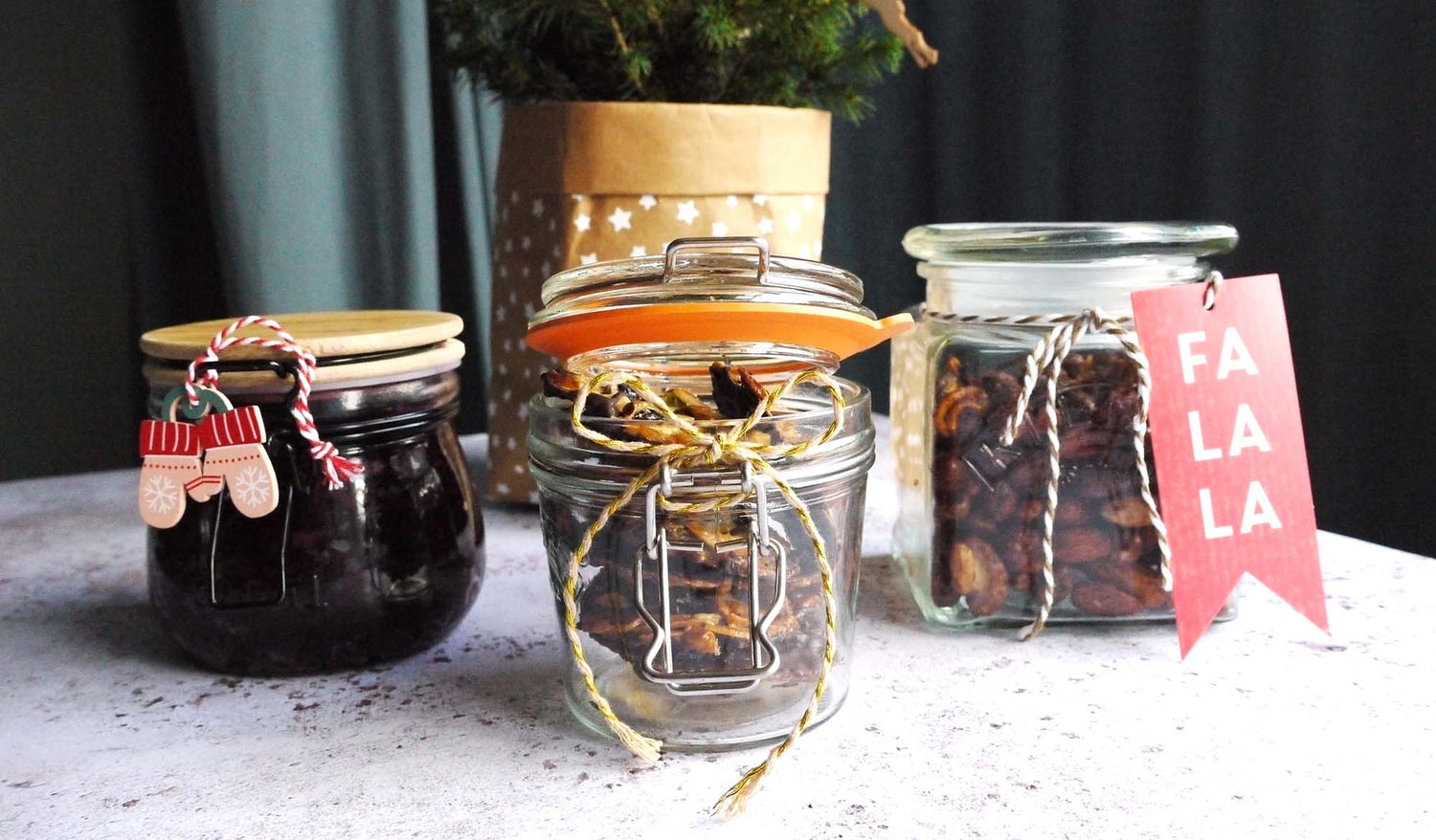 Gut-Friendly Christmas Gifts in jam jars