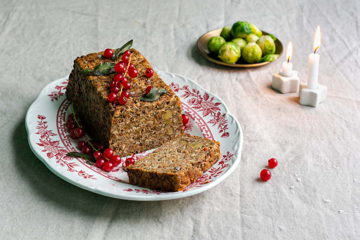 Sage and Mushroom Nut Roast
