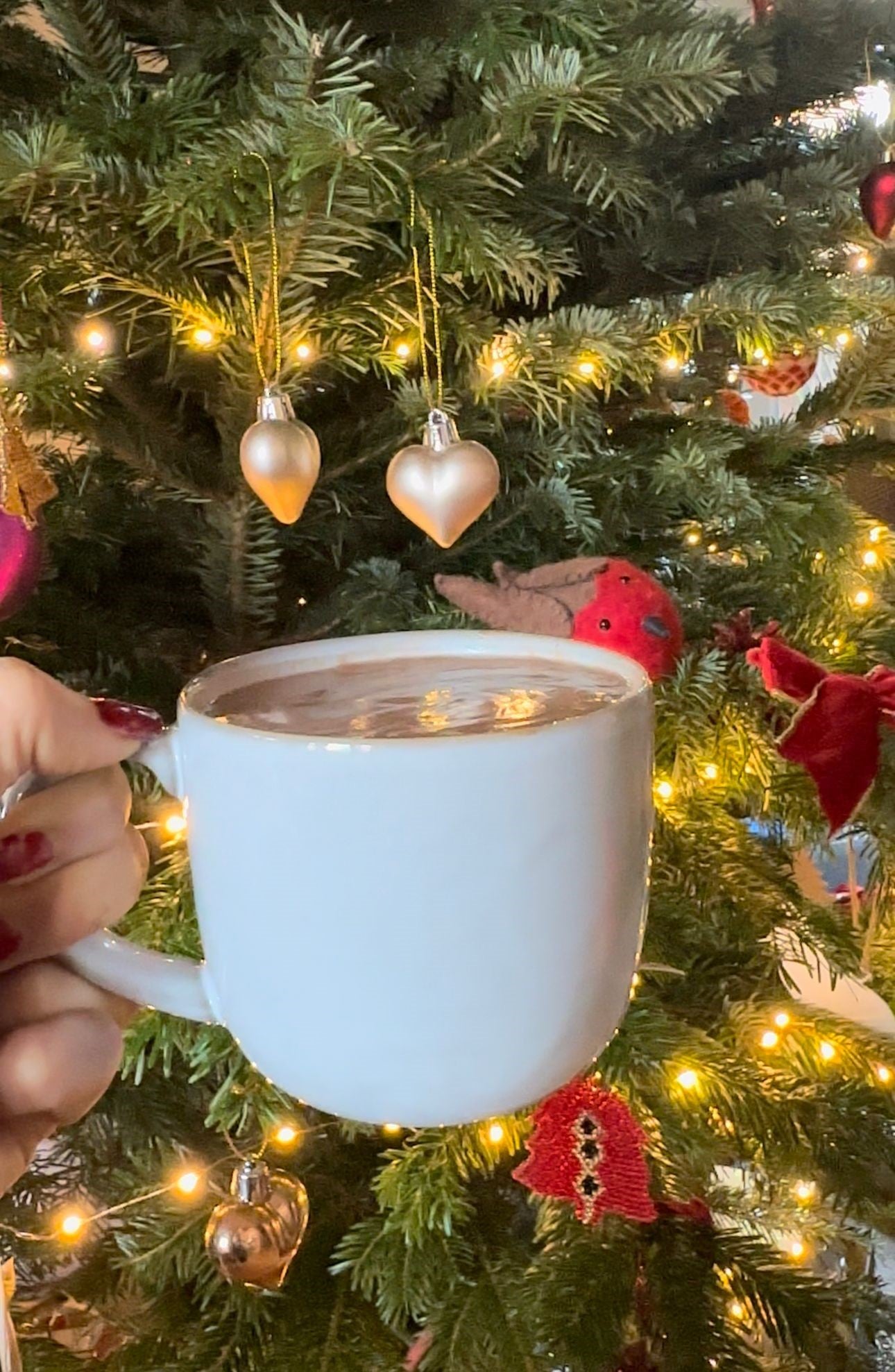 Thick & Creamy Christmas Hot Cocoa by Lizzie King