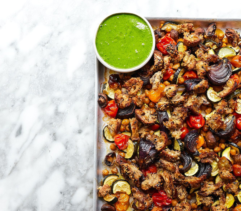 Simple Summer Traybake by Deliciously Ella