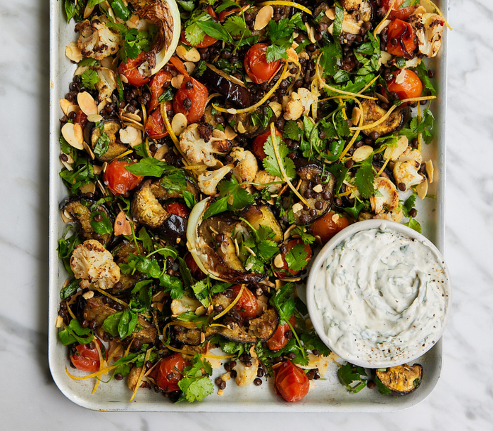 cauliflower traybake