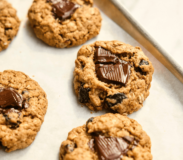 dark choc cookies
