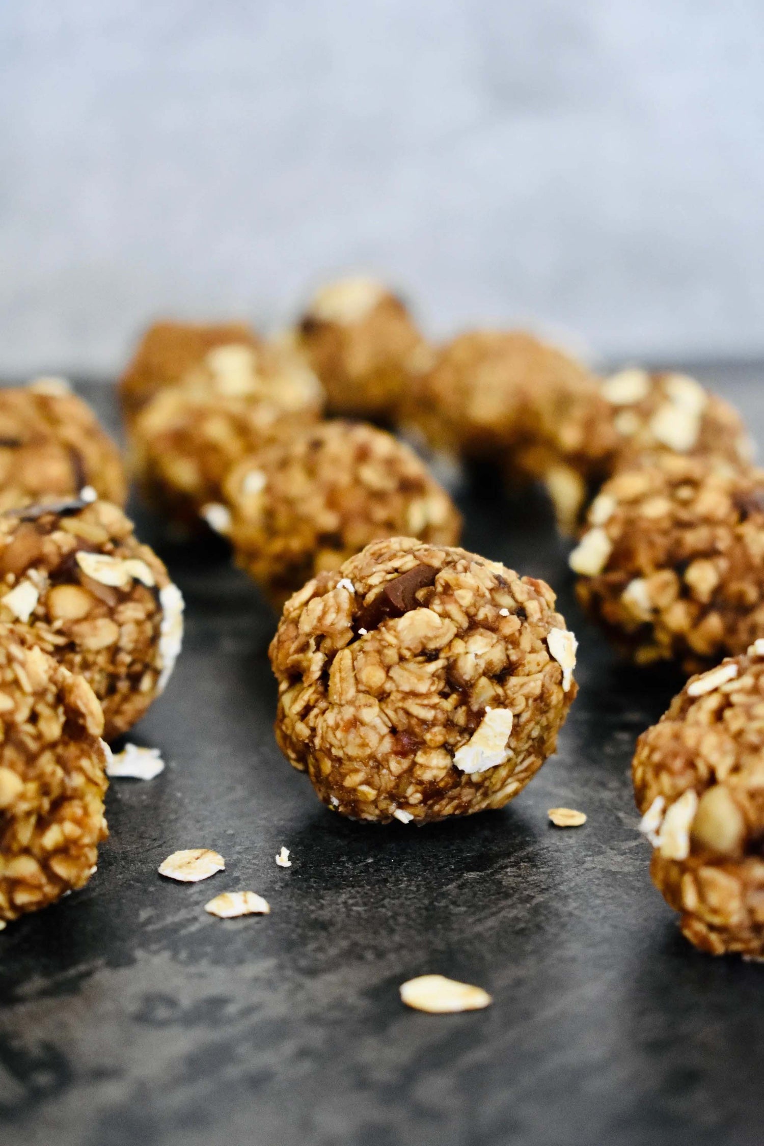 Peanut butter and banana bites
