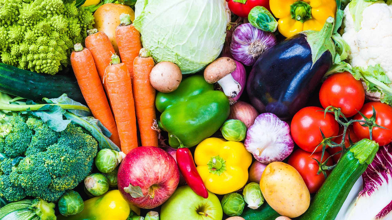 colourful veg