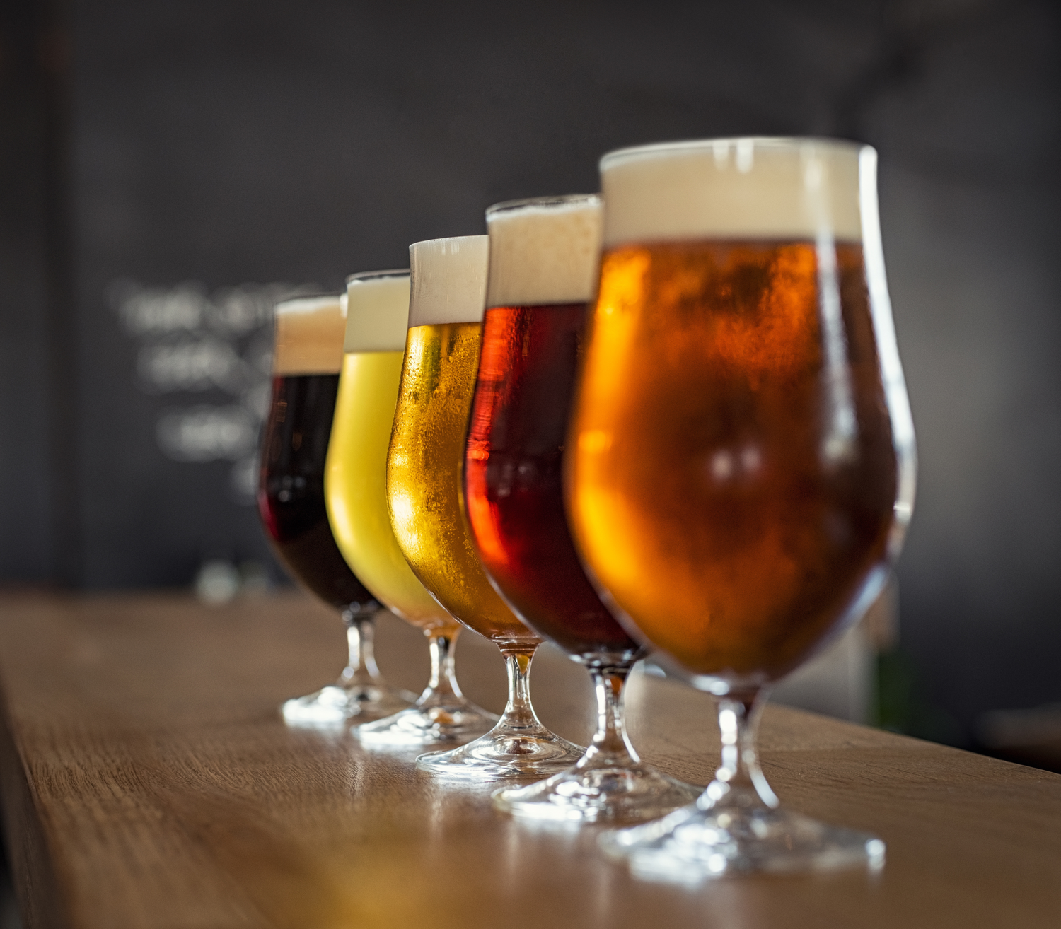 Pints of beer